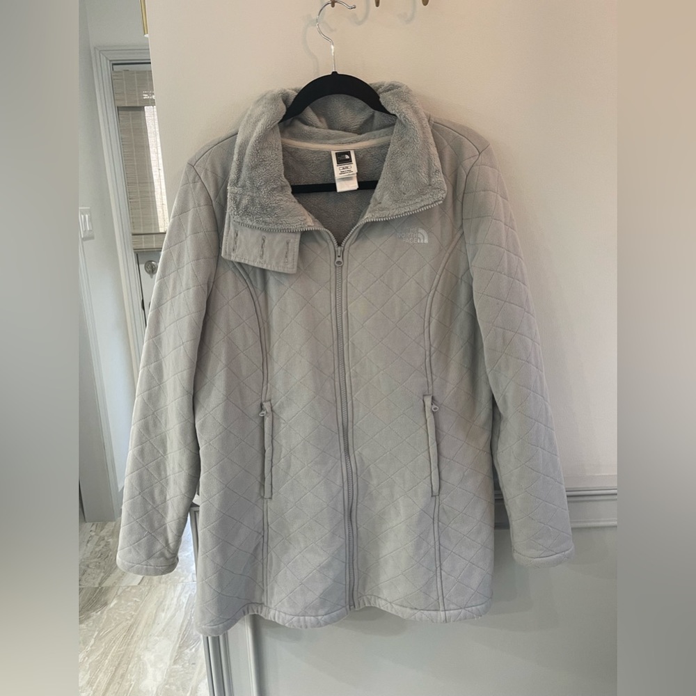 North Face Caroluna Quilted Sweater Jacket